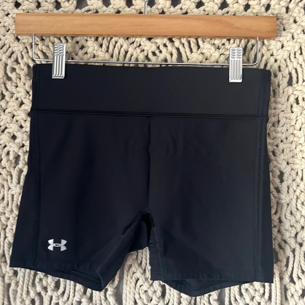 Under Armour Black Booty Gym Workout Shorts